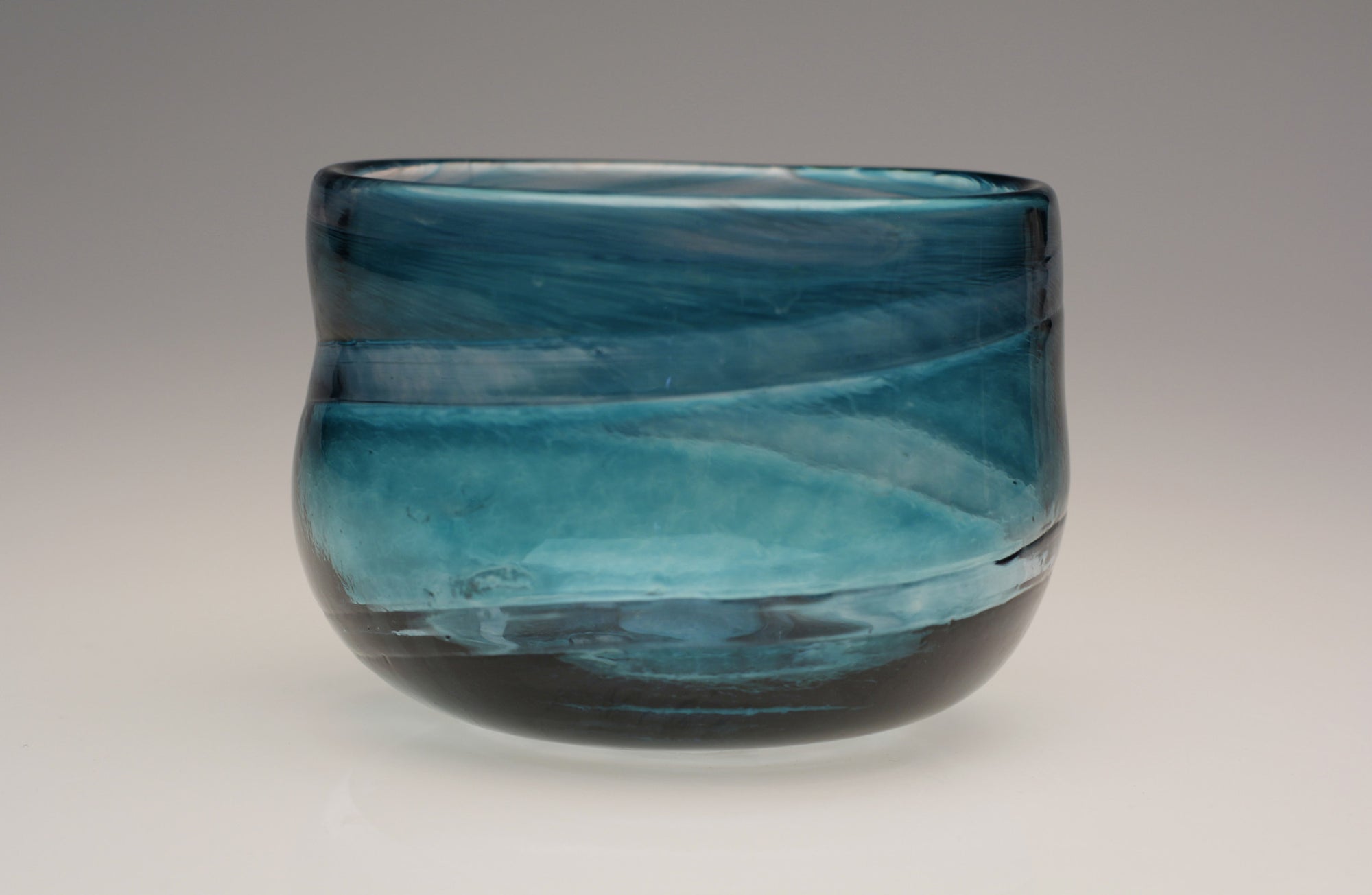 Turquoise Spiral Bowl