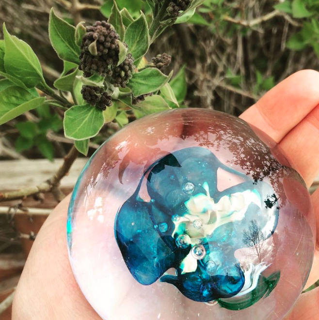 Flower Paperweight